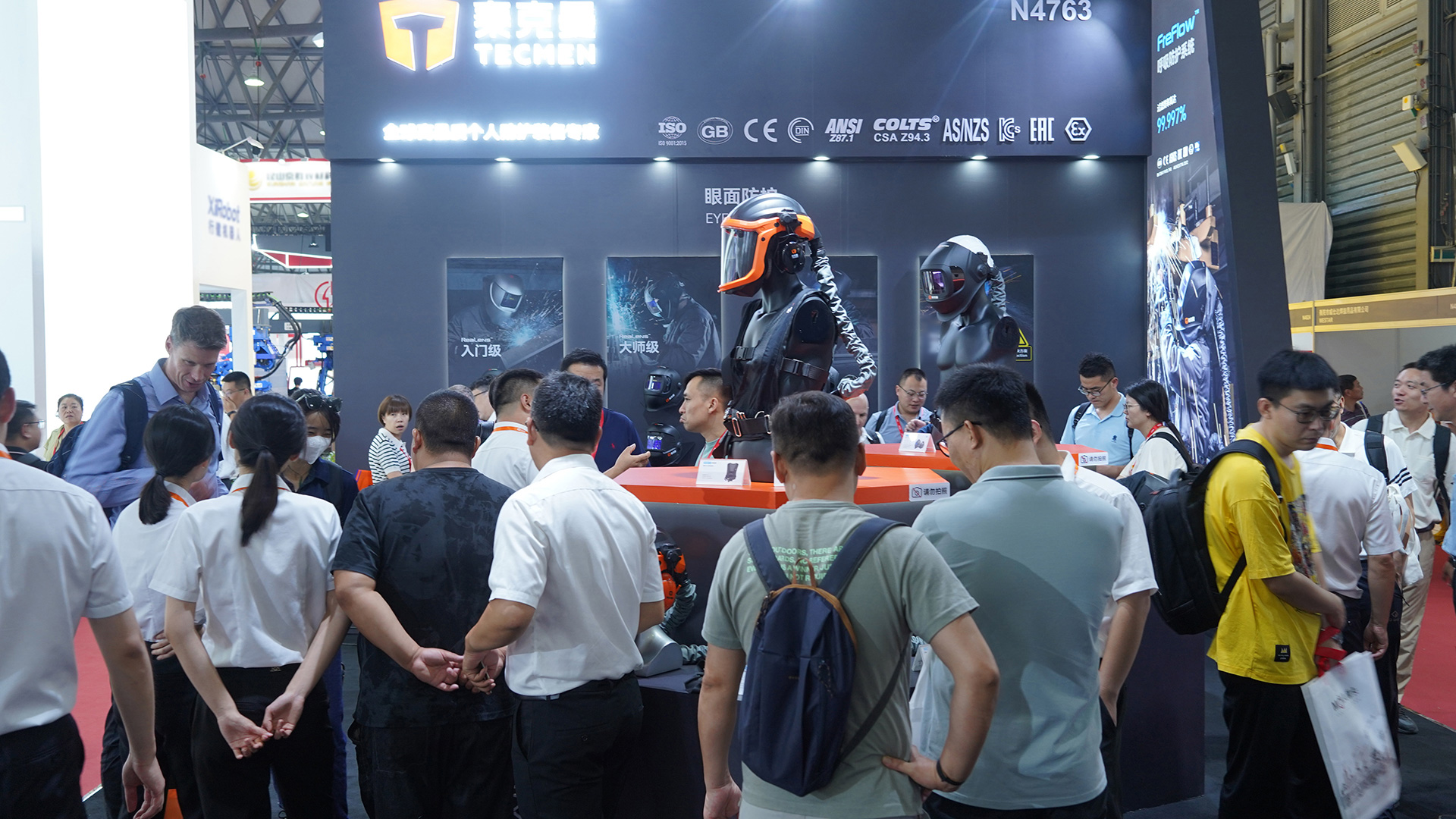展会直击｜泰克曼震撼亮相2024埃森展 引领焊接防护新高度！